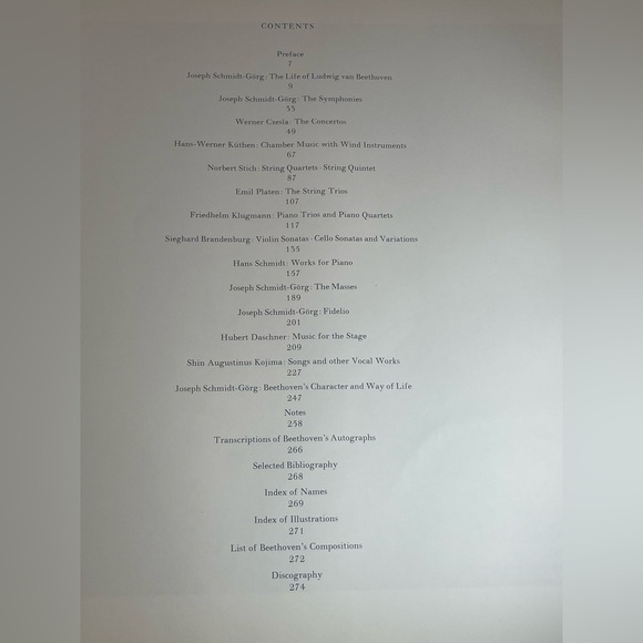 Ludwig Van Beethoven Bicentennial Edition 1770-1970 Hardcover Coffee Table Book - Picture 12 of 16